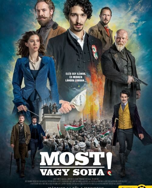 Cartel de la película húngara Most vagy soha! (2024). Crédito: Fórum Hungary / NFI.