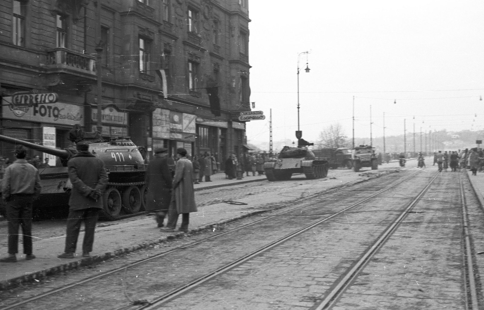 Szovjet csapatok ideiglenes kivonulása Budapestről 1956. október 31-én