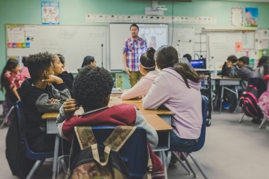 Aula escolar en Hungría