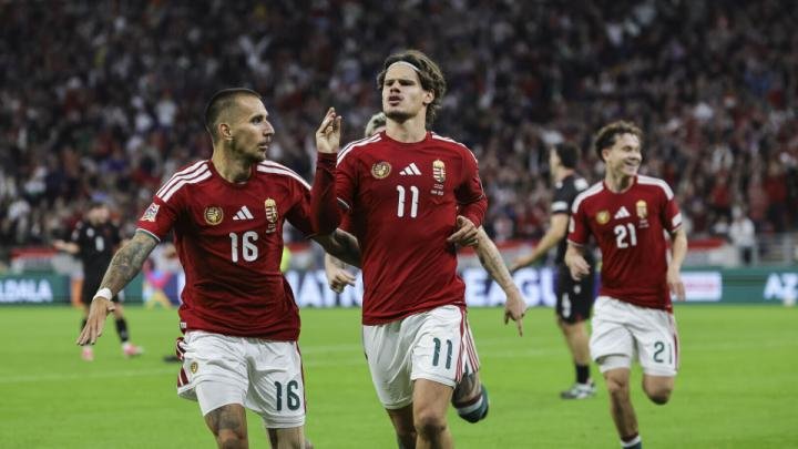 Partido Hungría-Georgia de la Nations League en el Puskás Aréna