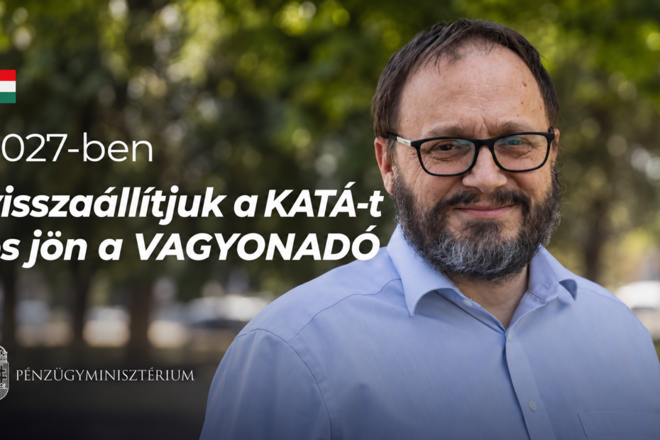 Kármán András presenta la ampliación de la KATA y el impuesto al patrimonio para 2027